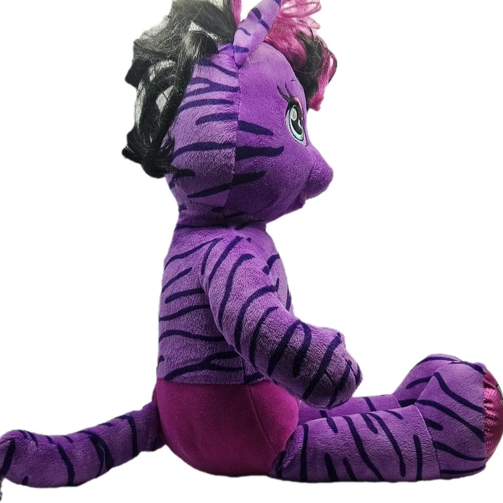 Build A Bear BAB Honey Girls Teegan Tiger Plush Purple Stuffed Animal Approx 20